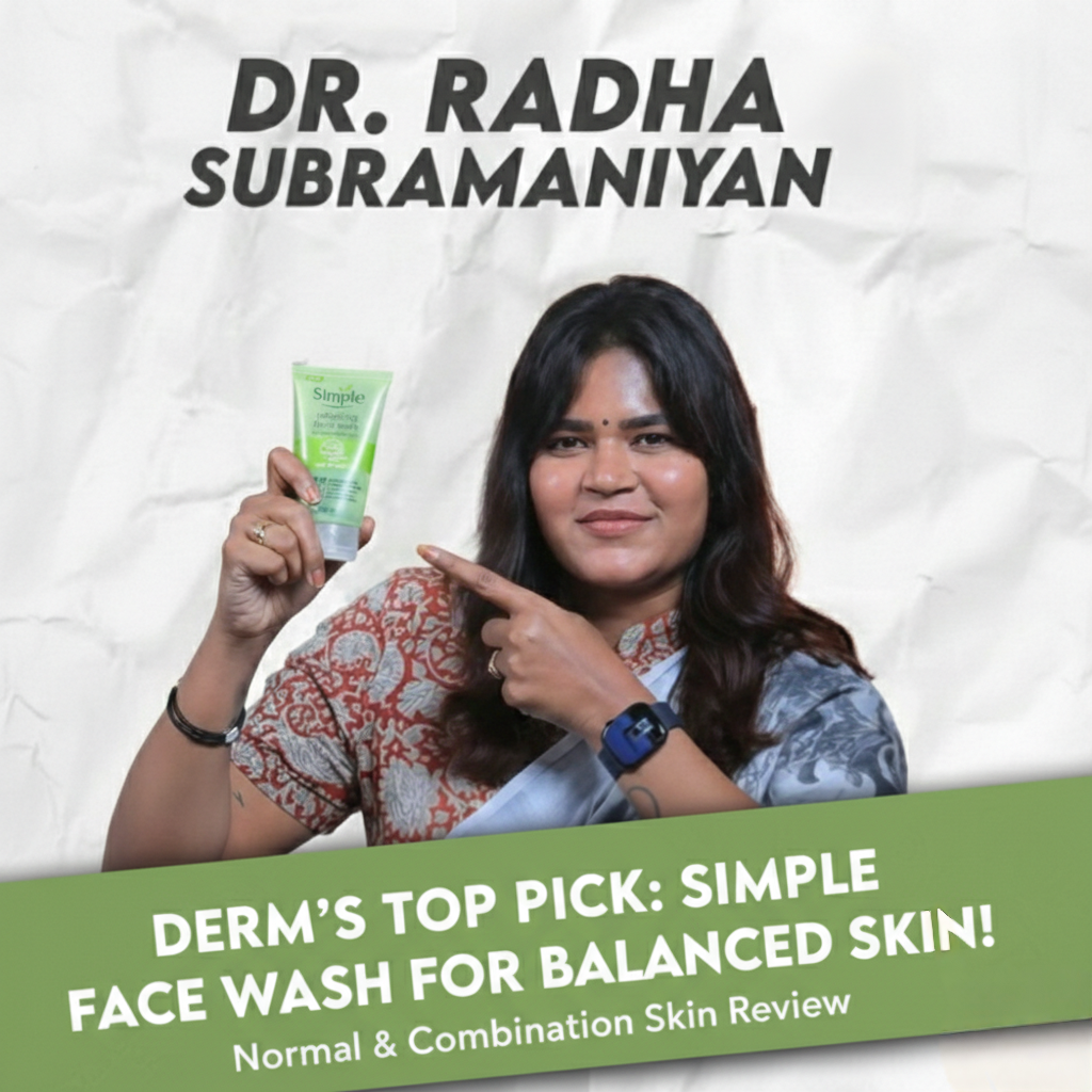 Simple skincare dermatologist testimonial reel case study – Growth social media Chennai