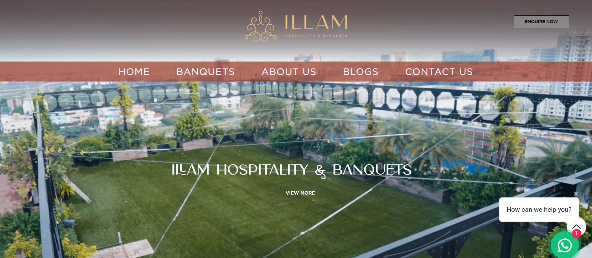 Illam Hospitality website audit portfolio by Growth – Digital Marketing Agency Chennai